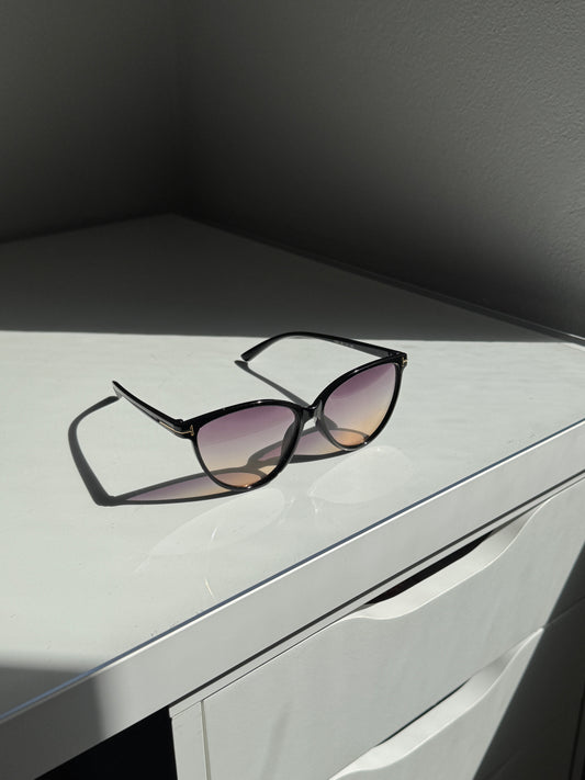 Ayka Cat Eye Güneş Gözlüğü - Siyah & Renkli