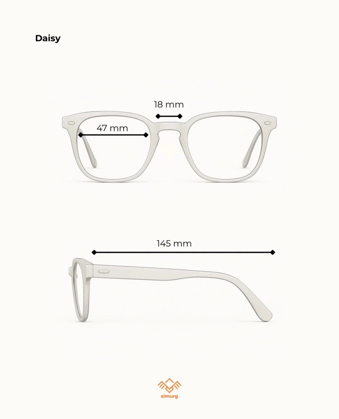 Daisy Açık Kahve Unisex Mavi Işık Filtreli Gözlük