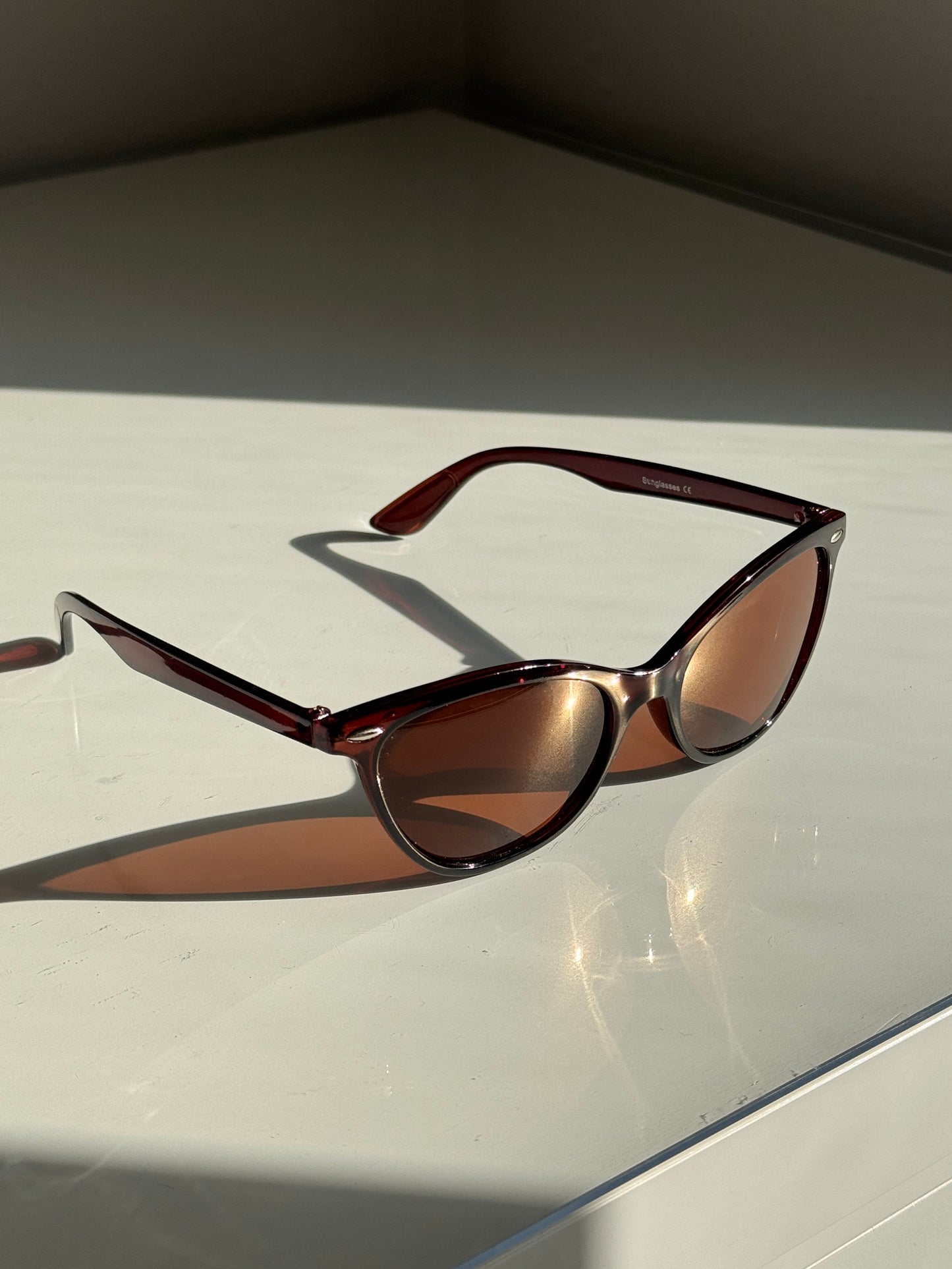 Kitty Cat Eye Kahverengi Güneş Gözlüğü