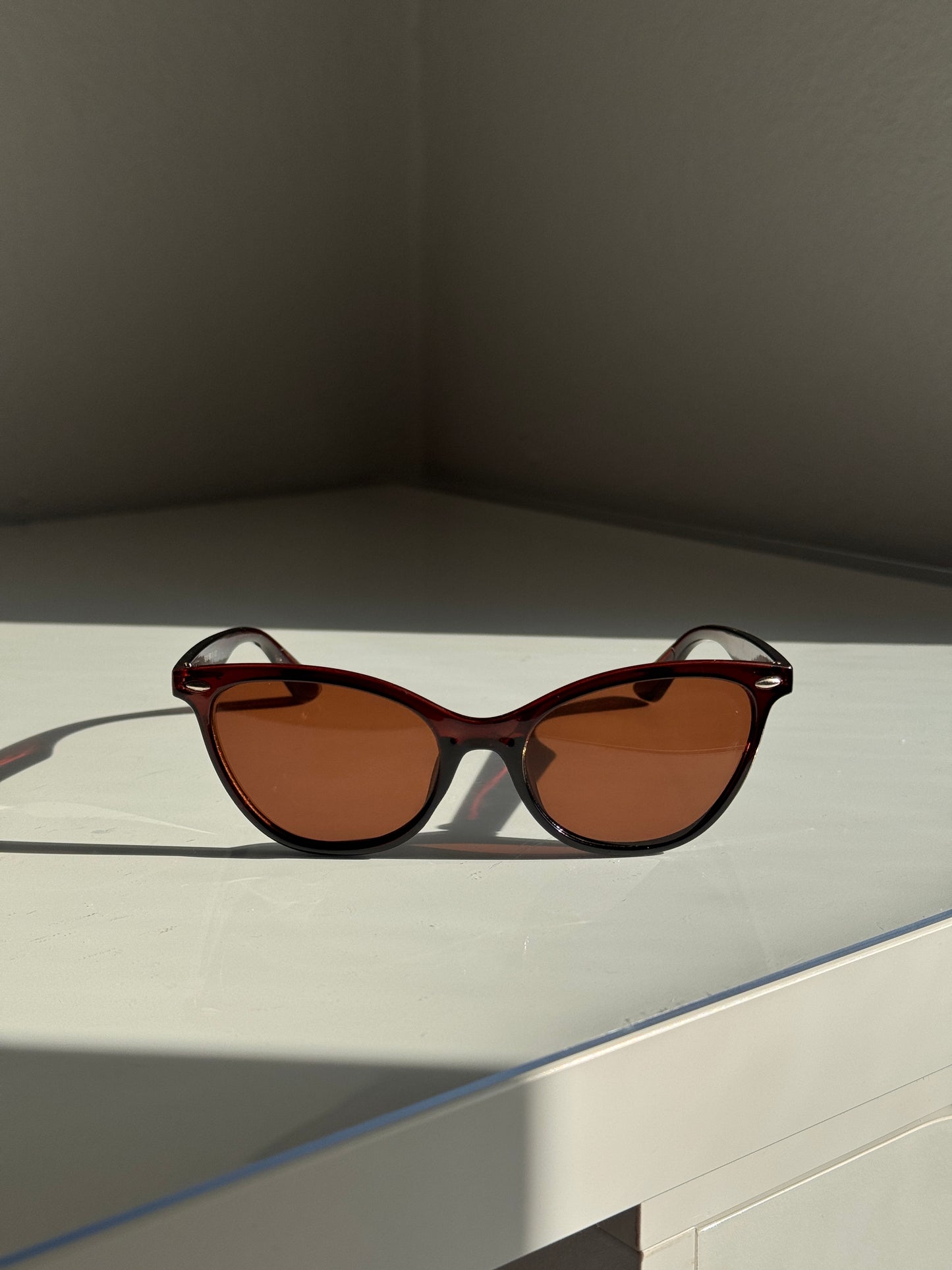 Kitty Cat Eye Kahverengi Güneş Gözlüğü