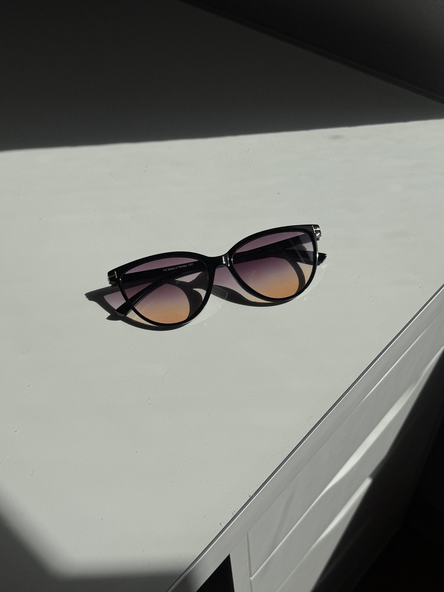 Ayka Cat Eye Güneş Gözlüğü - Siyah & Renkli