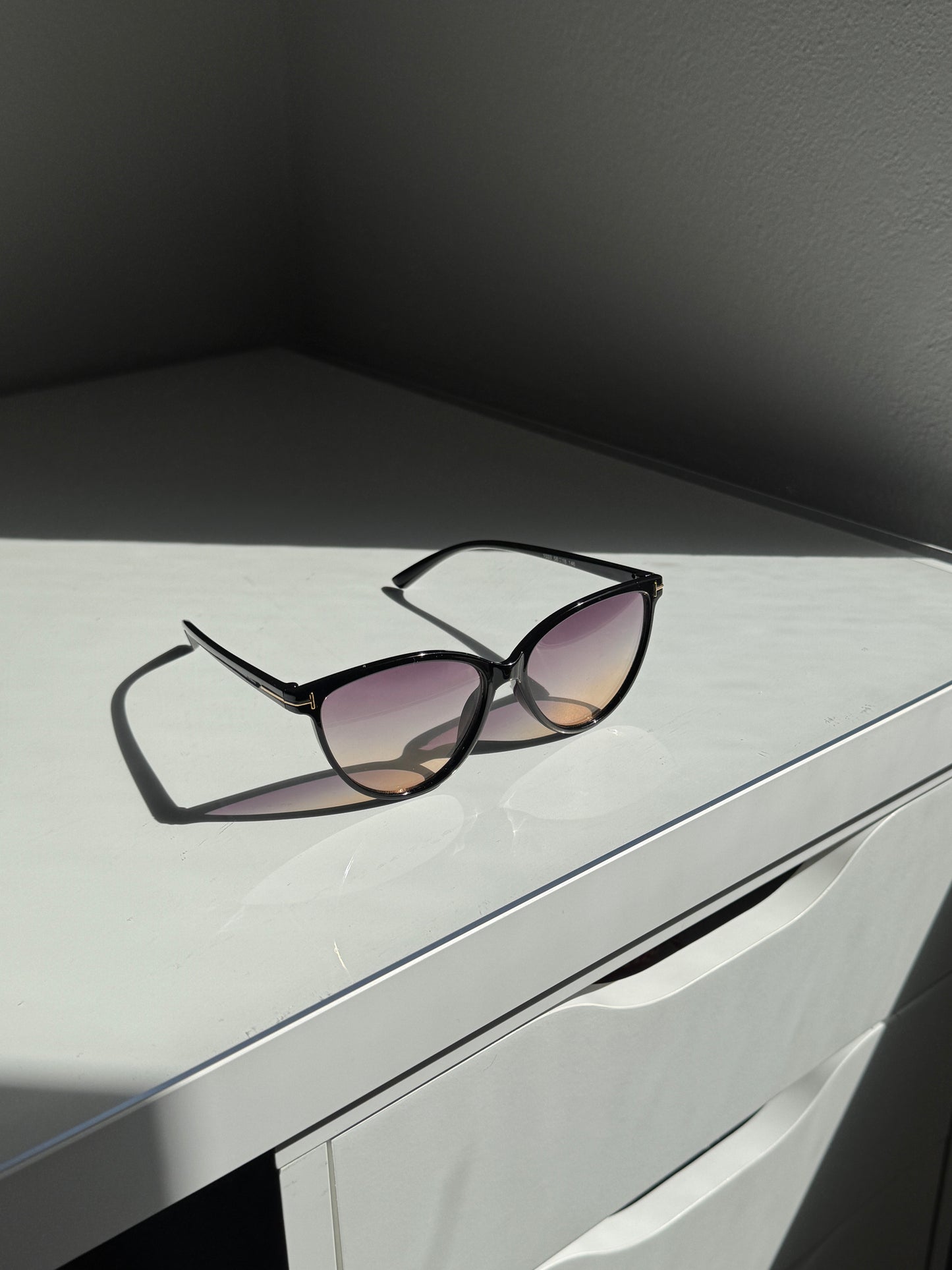 Ayka Cat Eye Güneş Gözlüğü - Siyah & Renkli