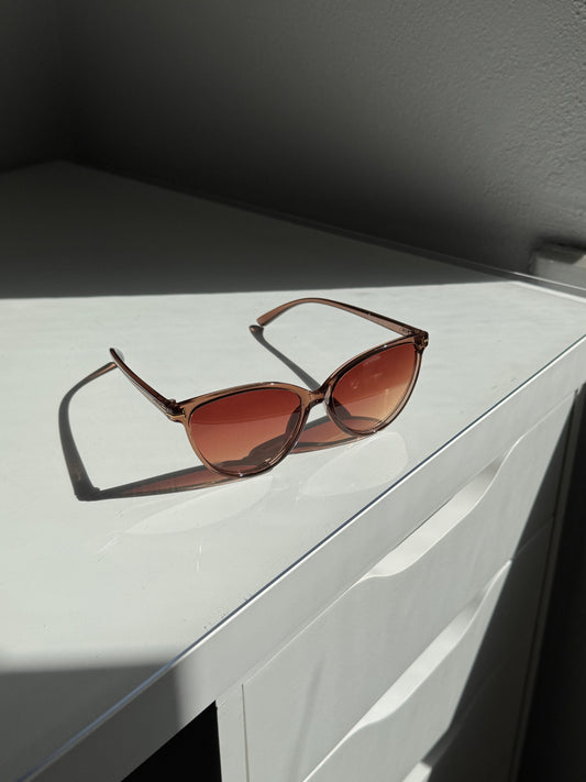 Ayka Cat Eye Güneş Gözlüğü - Kahverengi