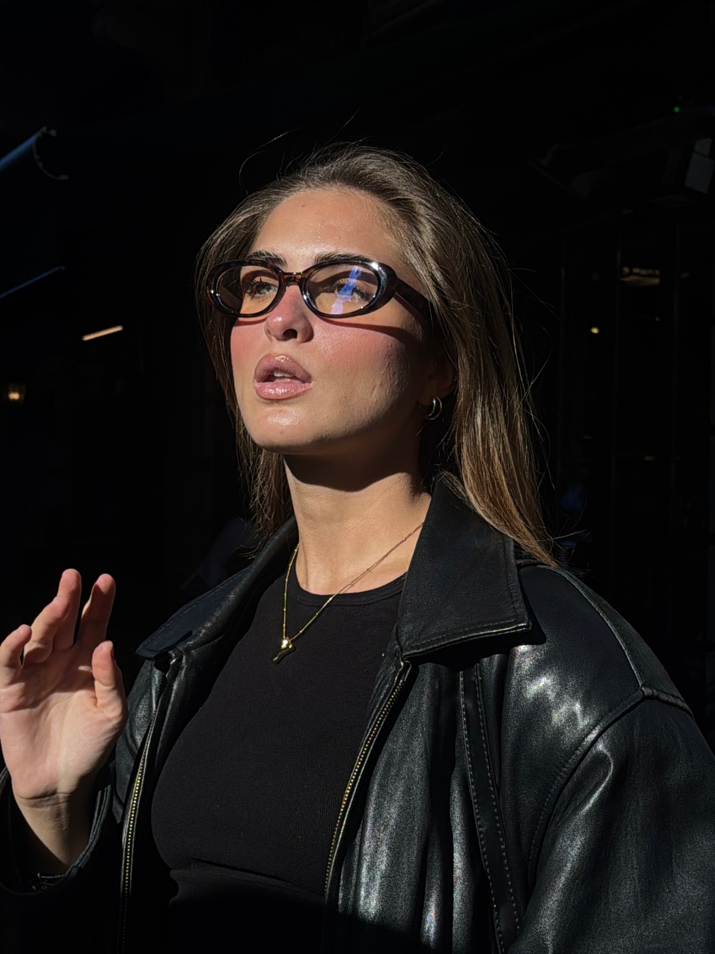 Lily Leopar Mavi Işık Filtreli Gözlük