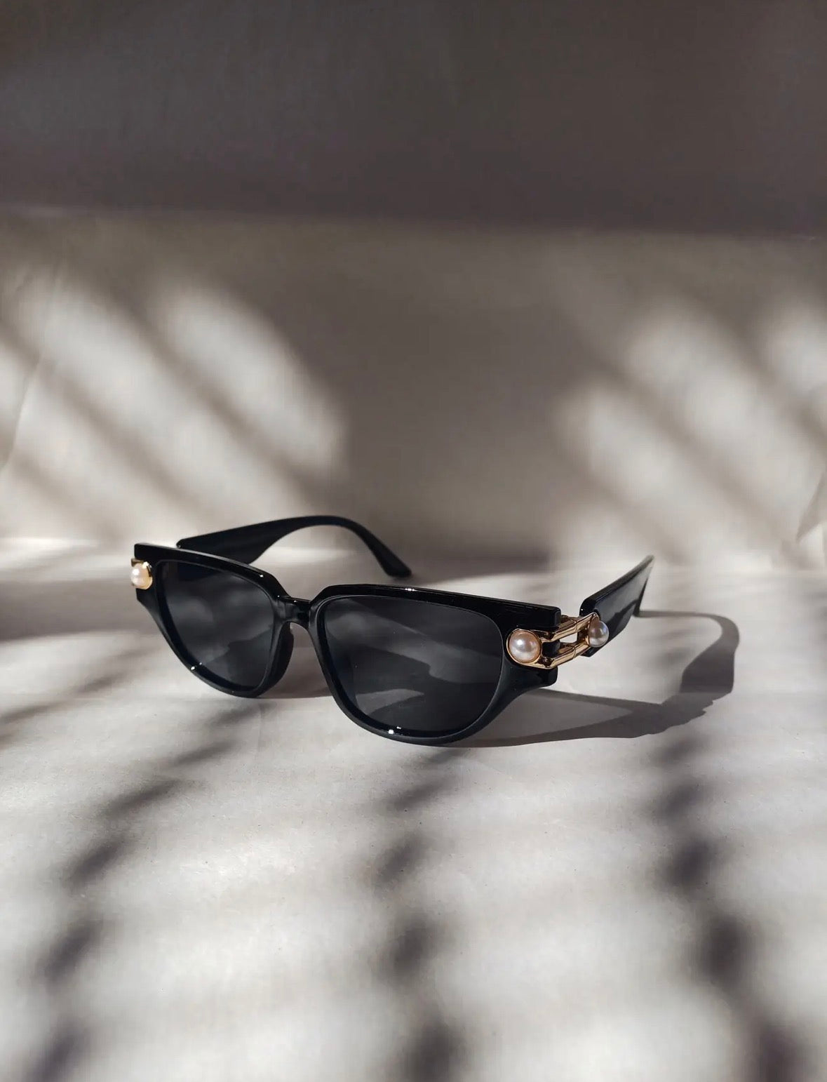 Femme İnci Detaylı Güneş Gözlüğü - Haki