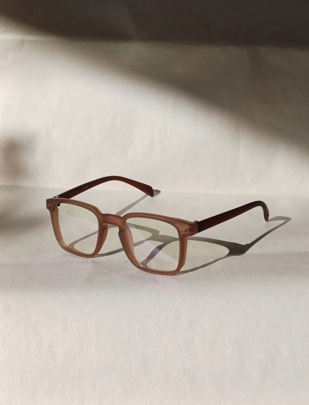 Daisy Açık Kahve Unisex Mavi Işık Filtreli Gözlük